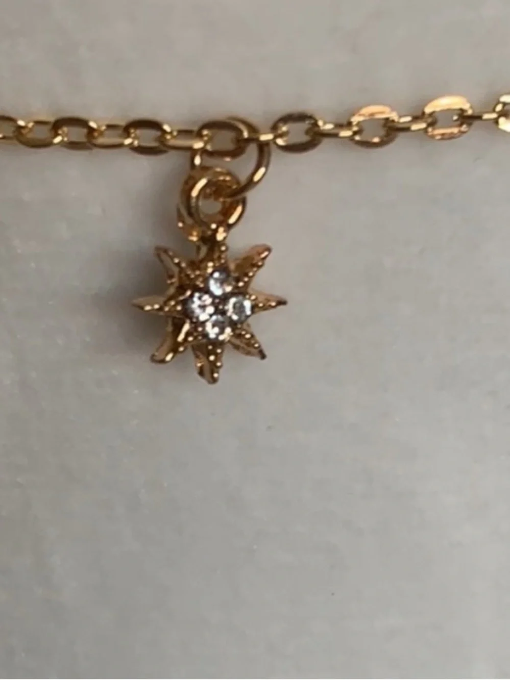 Delicate Layered Y Necklace in Gold